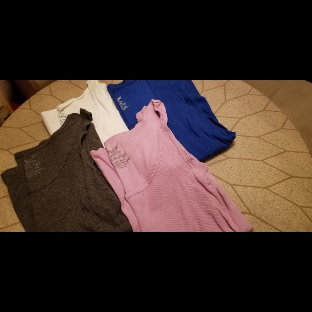 Four Camisole Tank Tops